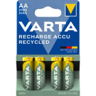 VARTA CONSUMER BATT - VAT56816101404 AA (STILO) RECHARGE ACCU RECYC X4 2100 M