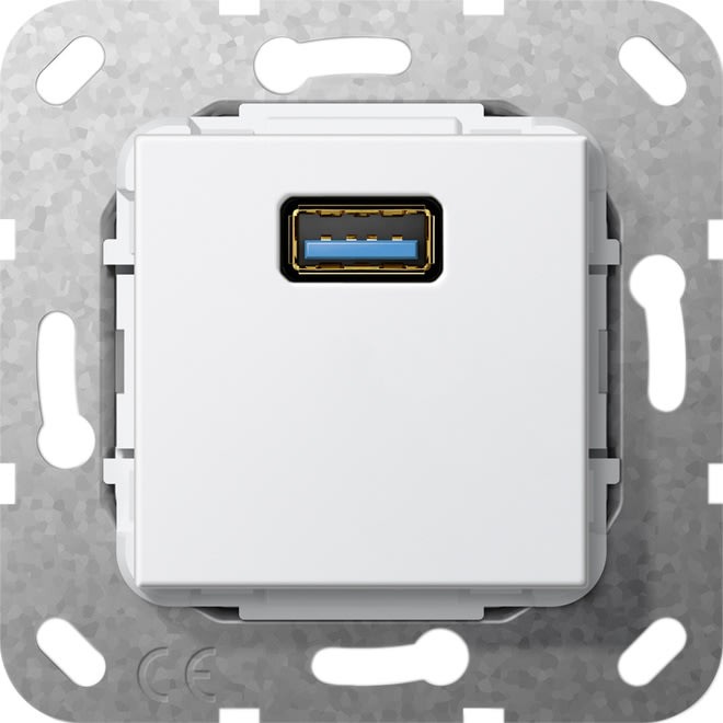 GIRA - GIR568203 USB 3.0 A GENDER CHANGER MODULO BNC PURO