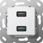 GIRA - GGI568403 USB 3.0 A 2-M CONN.
