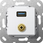 GIRA - GGI568603 USB 3.0 A M-JACK CONN. CAVO BREAKOUT