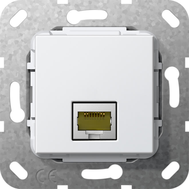 GIRA - GIR569503 MJ RJ45 CAT.6A 10 GB GCH MODULO BNC PURO