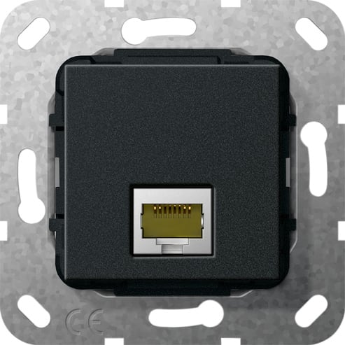 GIRA - GGI569610 MJ RJ45 CAT.6A 10 GB MODULO NERO O