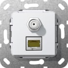 GIRA - GGI569703 MJ RJ45 CAT.6A 10 GB SAT F GENDER CH. MO