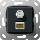 GIRA - GGI569710 MJ RJ45 CAT.6A 10 GB SAT F GENDER CH. MO