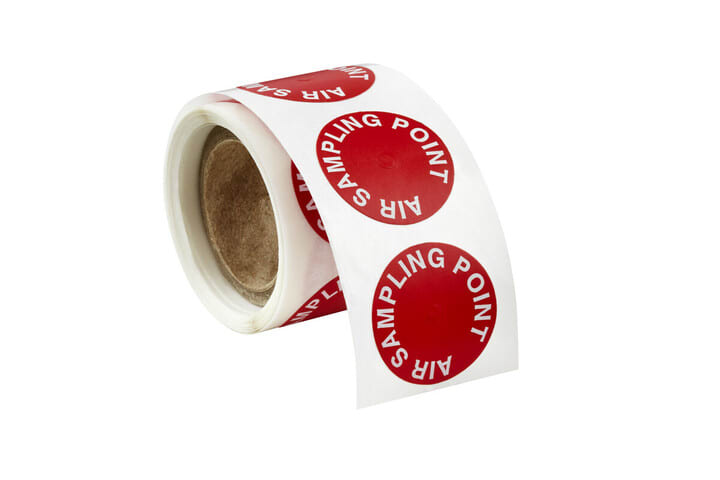 URMET SPA - UTD1043/630 CONFEZIONE 100 PZ ETICH.ADESIV