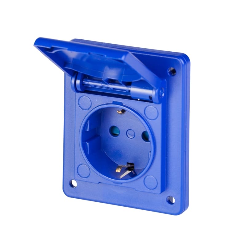 SCAME PARRE SPA - SCA570.4062 PRESA INCASSO TEDESCA CON SHUTTER 70X87