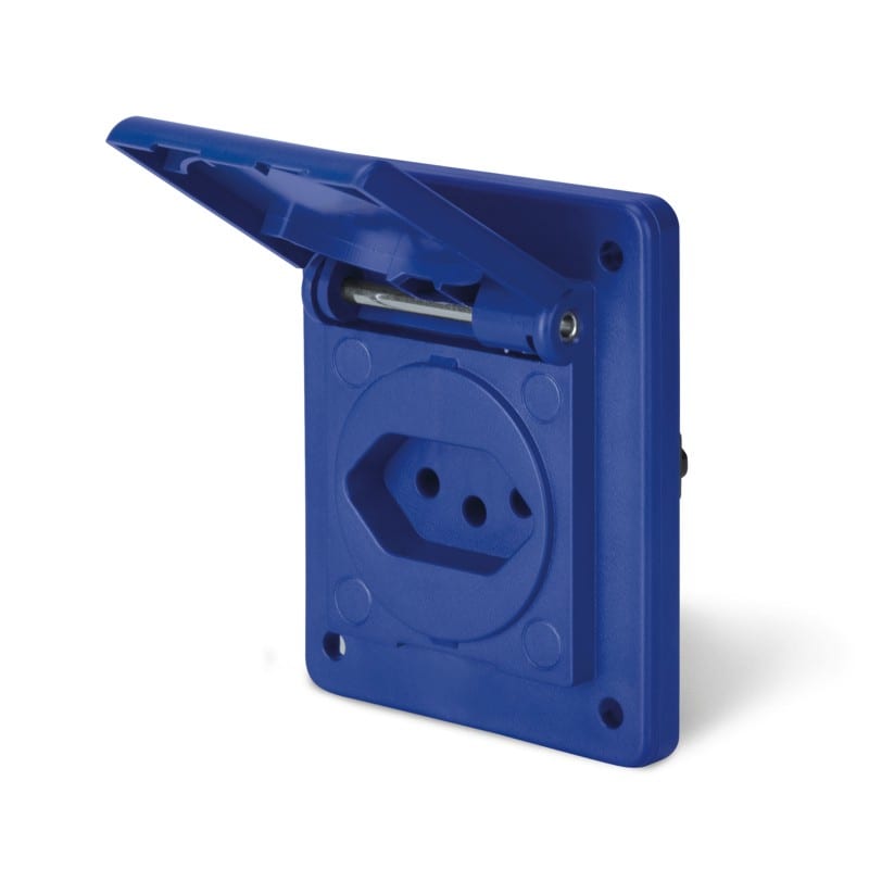 SCAME PARRE SPA - SCA570.4092 PRESA INC. BRASILIANA 20A BLU (FL.70X87)