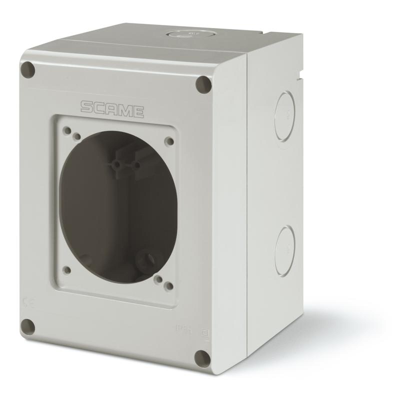 SCAME PARRE SPA - SCA576.4303 CASSETTA DI DERIV. 106 X PR.IEC309 ADV2