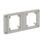 PALAZZOLI - PAL579718 PRIMA FLANGIA 2 PRESE FISSE IP55