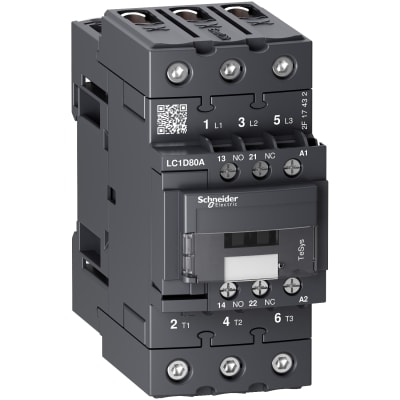 SCHNEIDER ELECTRIC - SNRLC1D80AQ7 CONTATTORE 80A 380VAC