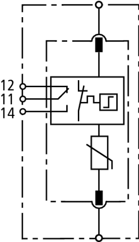 DEHN ITALIA SPA - DEH952092 SPD T2 1P 150V CON CONTATTO