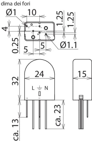 DEHN ITALIA SPA - DEH900471 SPD T3 CIRCUITO STAMPATO VC 280 2