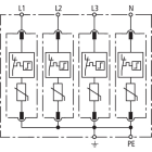 DEHN ITALIA SPA - DEH952404 Limitatore di sovratensione Tipo 2 DEHNguard M per reti trifase TNS