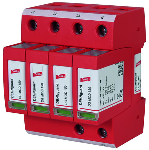 DEHN ITALIA SPA - DEH952408 SPD T2 4P 150V CON CONTATTO DG M TNS 150