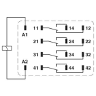 PHOENIX CONTACT - PHC2903680 REL-IR4/LDP-110DC/4X21 RELE SINGOLO