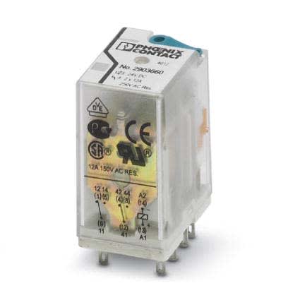 PHOENIX CONTACT - PHC2903660 REL-IR2/LDP- 24DC/2X21 RELE SINGOLO