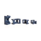 HELLERMANNTYTON Srl - HEE151-00950 Basetta rilevabile 17.8x11.8 blu MCKR6G5