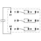 PHOENIX CONTACT - PHC2908893 REL-PR3-110DC/3X21 RELE