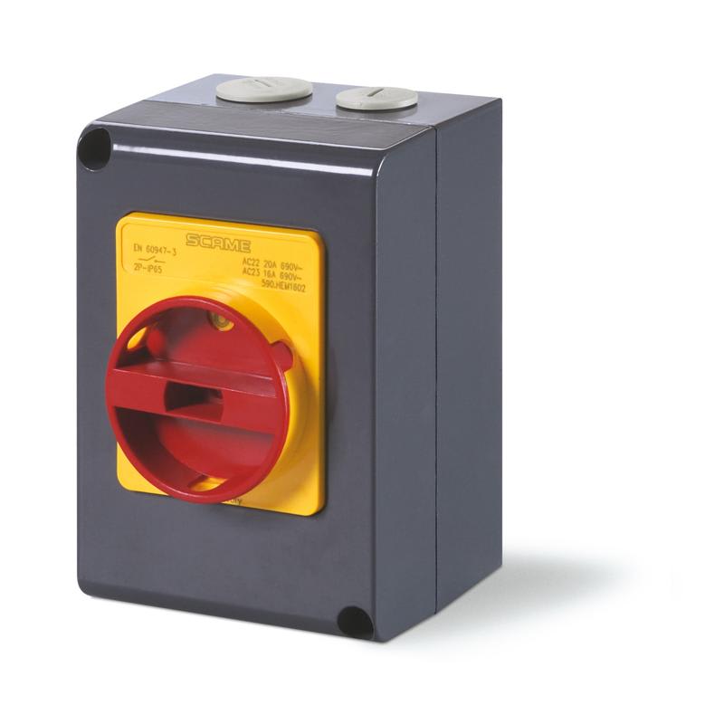 SCAME PARRE SPA - SCA590.XHEM4004 DISP. EX COMANDO EMERGENZA 40A 4P