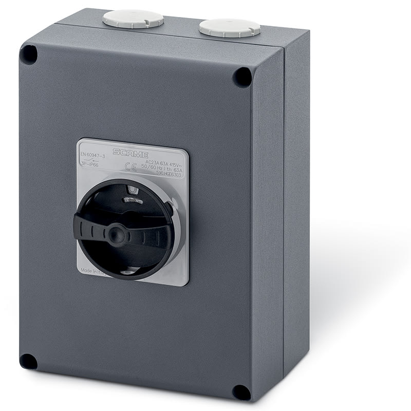 SCAME PARRE SPA - SCA590.HGE3208 INT. DI MANOVRA/SEZ. 32A 8P IP66