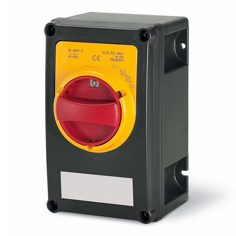 SCAME PARRE SPA - SCA590.JEM4003 DISP. COMANDO EMERG. IP66 40A 3P