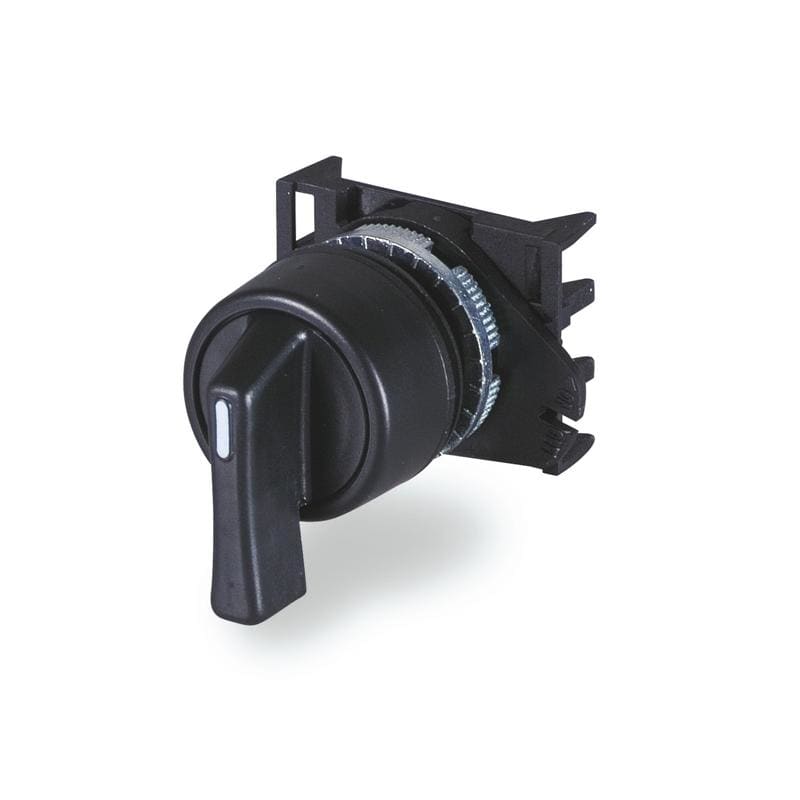 SCAME PARRE SPA - SCA590.PSLN8T0 SELETTORE LEVA LUNGA NERO 3 POS.STABILI