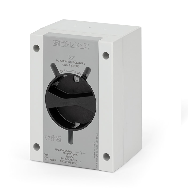 SCAME PARRE SPA - SCA590.DCGE11012 ISOLATORS USO GENERALE 1000V DC - 12A 2P