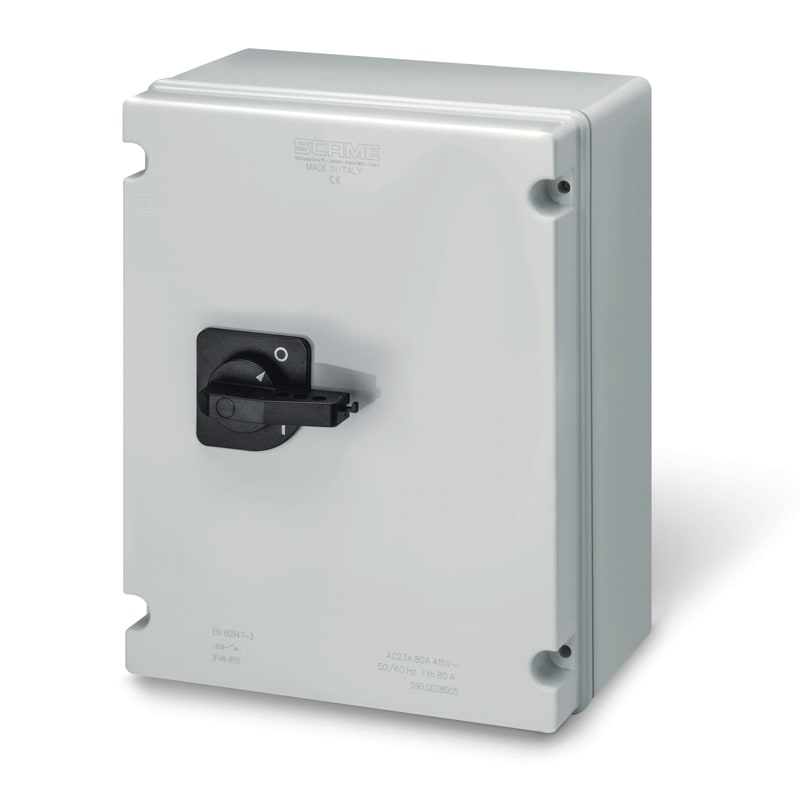 SCAME PARRE SPA - SCA590.GEB12503 INT. DI MANOVRA/SEZ. 125A 3P IP55