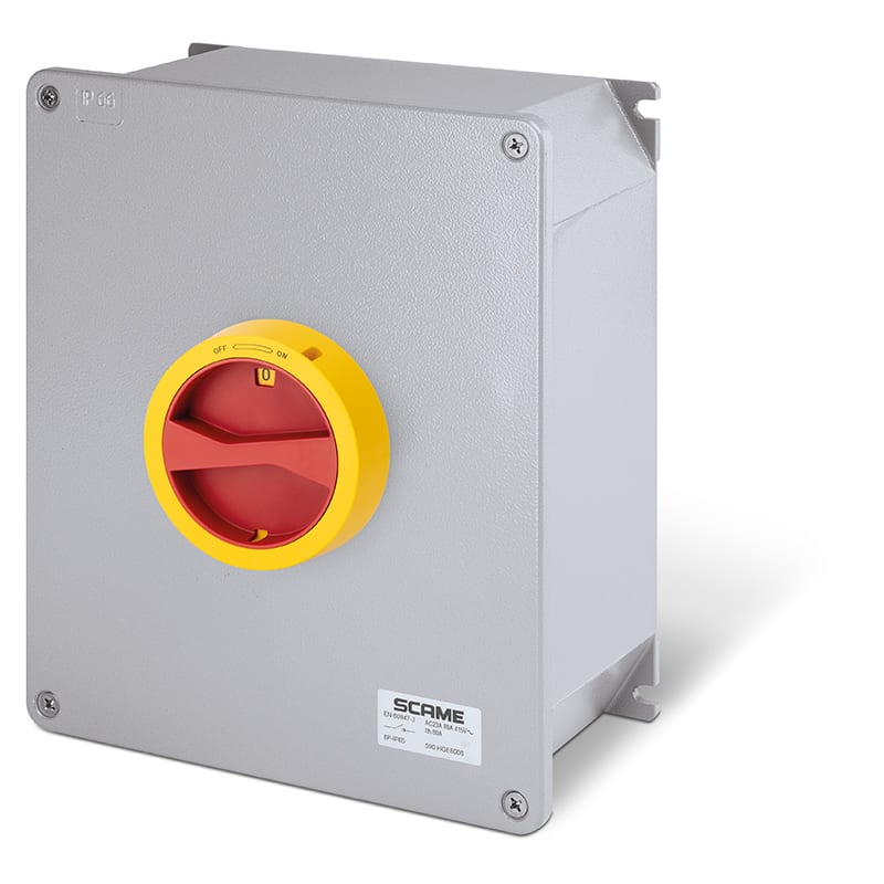 SCAME PARRE SPA - SCA590.HEM10008 INT. DI MANOVRA/SEZ. 100A 8P IP66