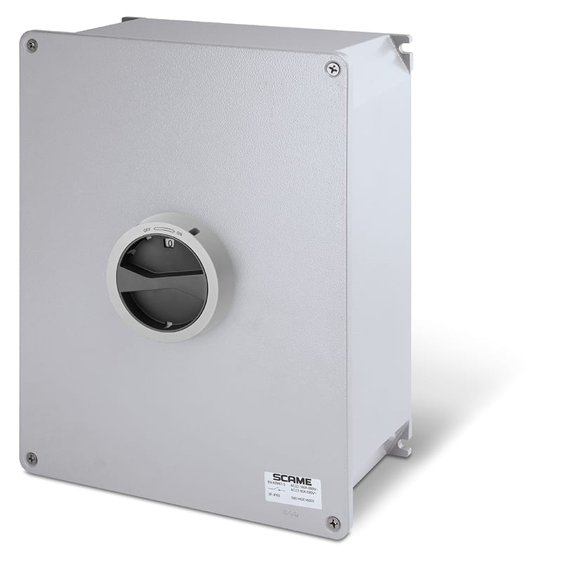SCAME PARRE SPA - SCA590.HGE12505.W INT. DI MANOVRA/SEZ. 125A 3P+N IP65