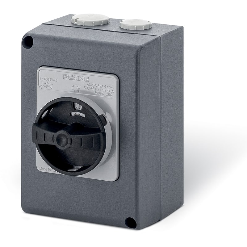 SCAME PARRE SPA - SCA590.HGE4005.SN INT. DI MANOVRA/SEZ. 40A 3P+N LINK