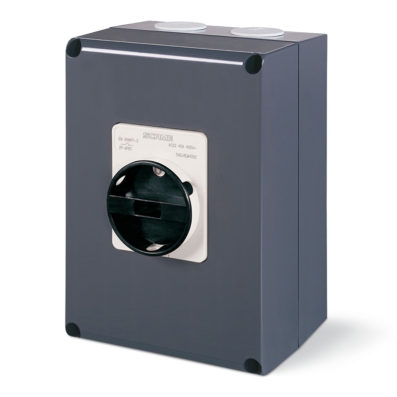 SCAME PARRE SPA - SCA590.HGE4003.W INT. DI MANOVRA/SEZ. 40A 3P IP66
