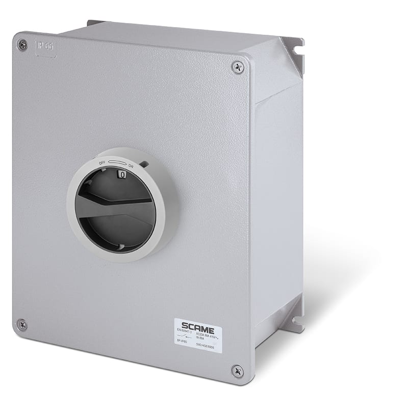 SCAME PARRE SPA - SCA590.HGE12505 INT. DI MANOVRA/SEZ. 125A 3P+N IP65