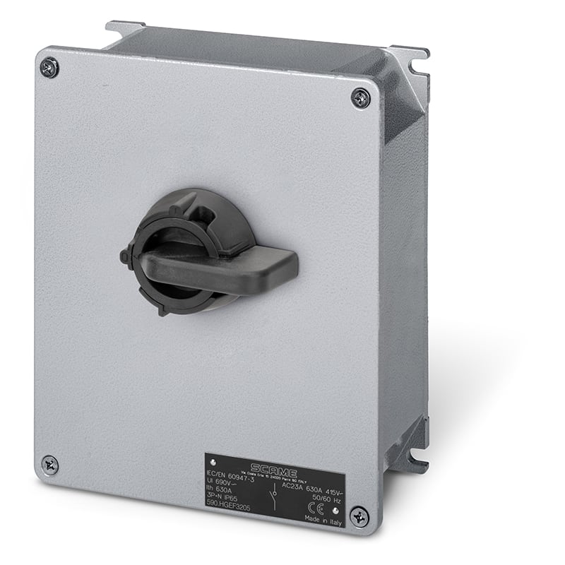 SCAME PARRE SPA - SCA590.HGEF3205 INT. DI MANOVRA/SEZ. 32A 3P+N IP65