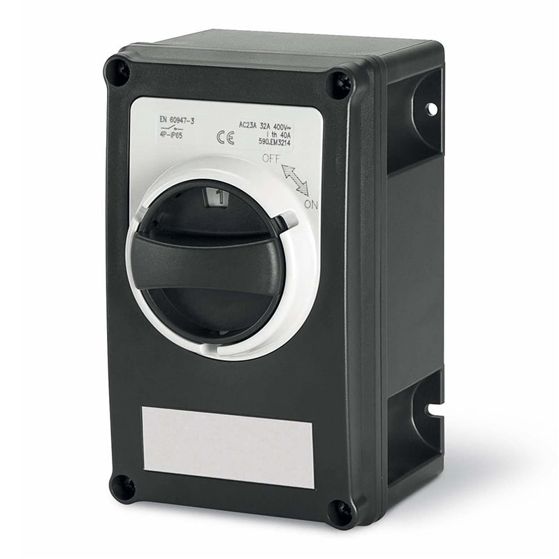 SCAME PARRE SPA - SCA590.JGE4005 DISP. COMANDO GENER. IP66 40A 3P+N