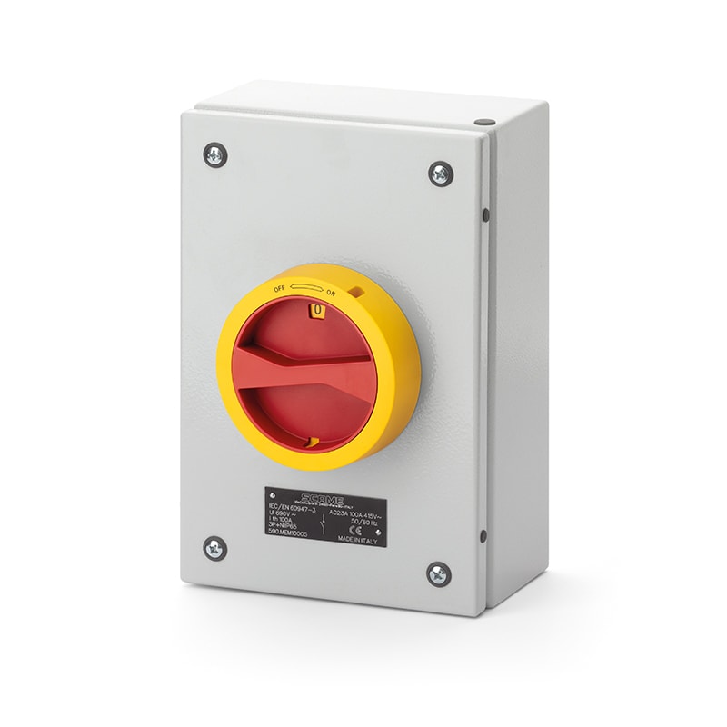 SCAME PARRE SPA - SCA590.MEM8008 INT. DI MANOVRA/SEZIONATORE 80A 8P