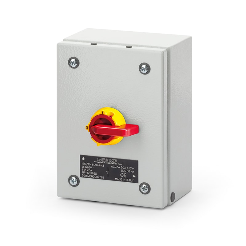 SCAME PARRE SPA - SCA590.MEM8003 INT. DI MANOVRA/SEZIONATORE 80A 3P