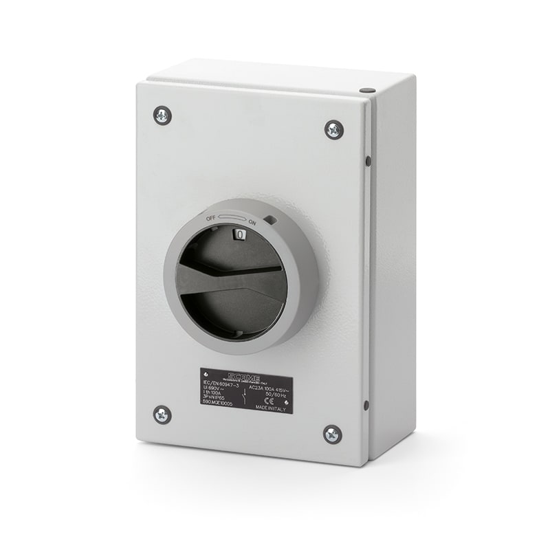 SCAME PARRE SPA - SCA590.MGE10005.SN INT. DI MANOVRA/SEZ. 100A 3P+N LINK