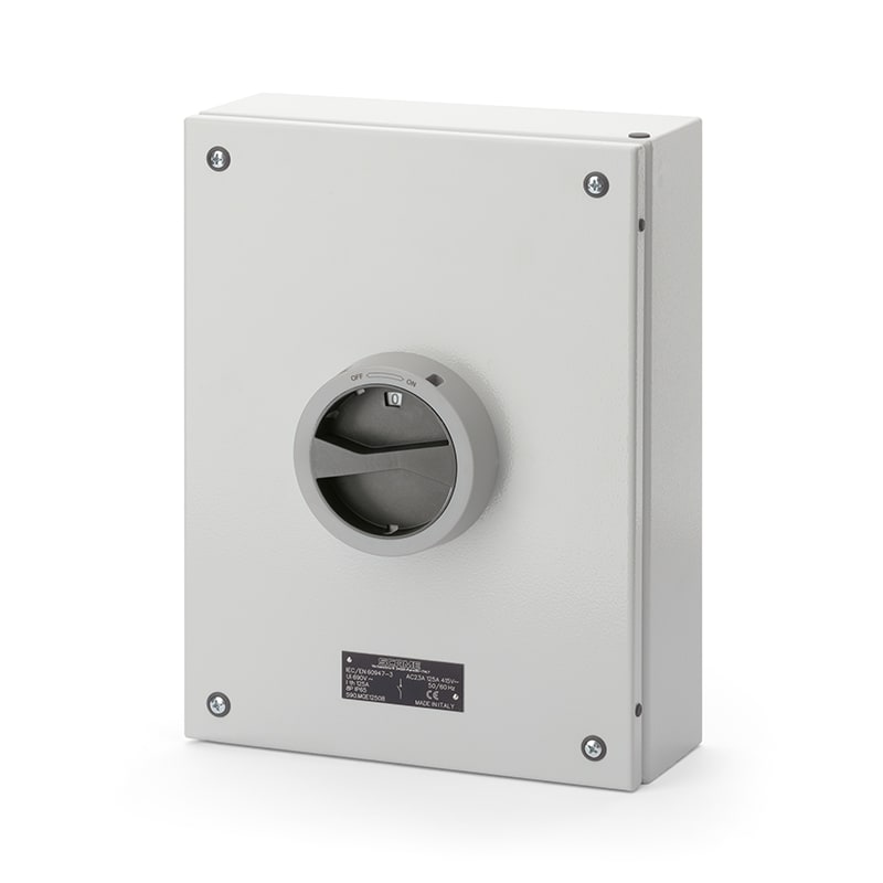 SCAME PARRE SPA - SCA590.MGE10008 INT. DI MANOVRA/SEZIONATORE 100A 8P