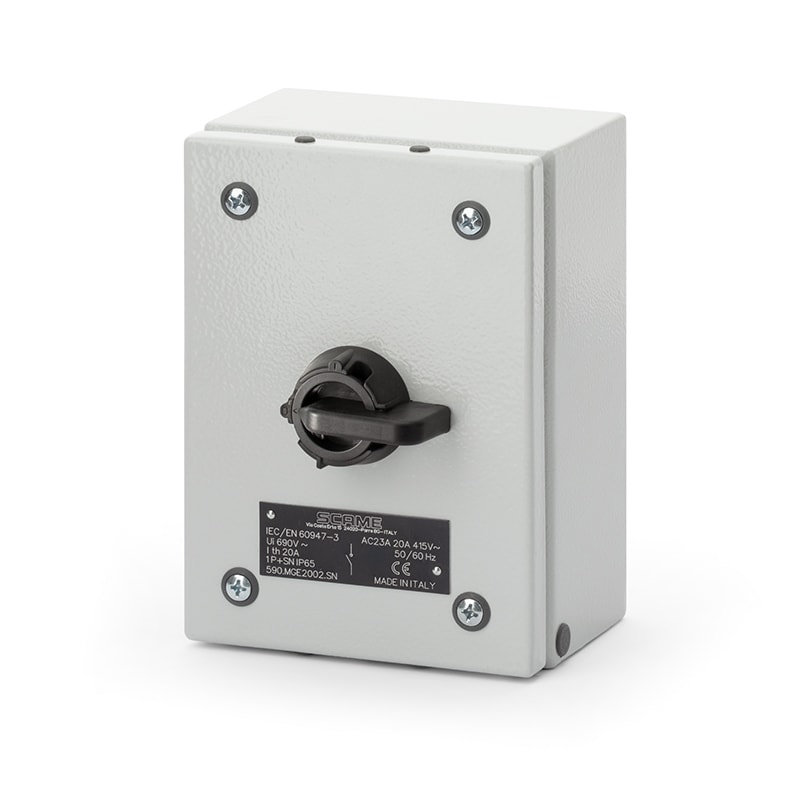 SCAME PARRE SPA - SCA590.MGE6305.SN INT. DI MANOVRA/SEZ. 63A 3P+N LINK