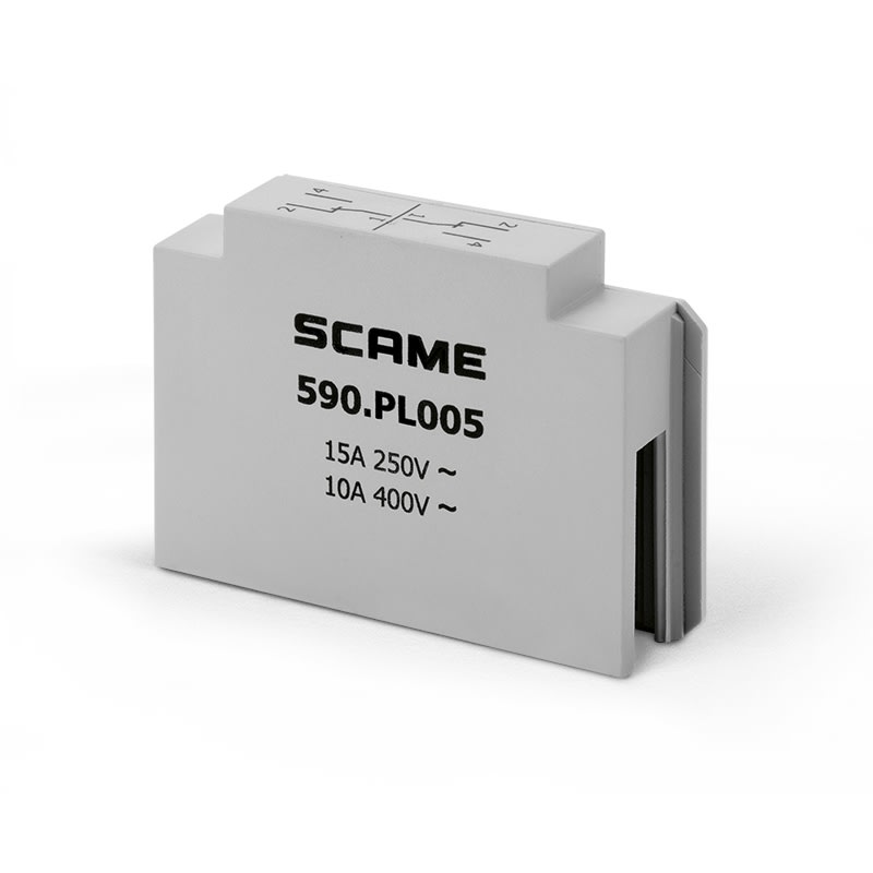 SCAME PARRE SPA - SCA590.PU006 CONTATTO 1NA+1NC TERMINALI FASTON
