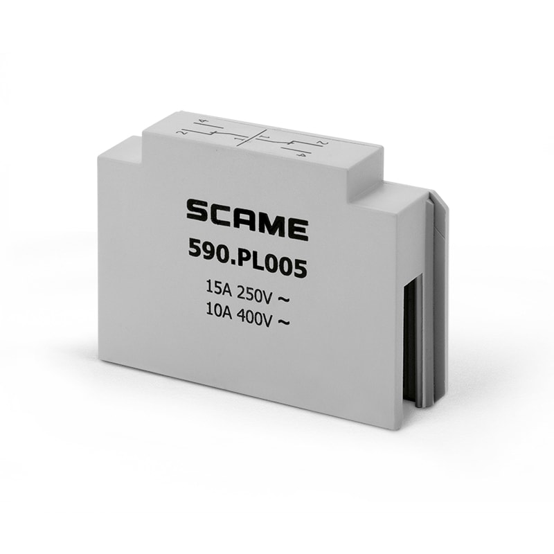 SCAME PARRE SPA - SCA590.PL005 CONTATTO AUSILIARIO 1NA+1NC TECHNOEL.