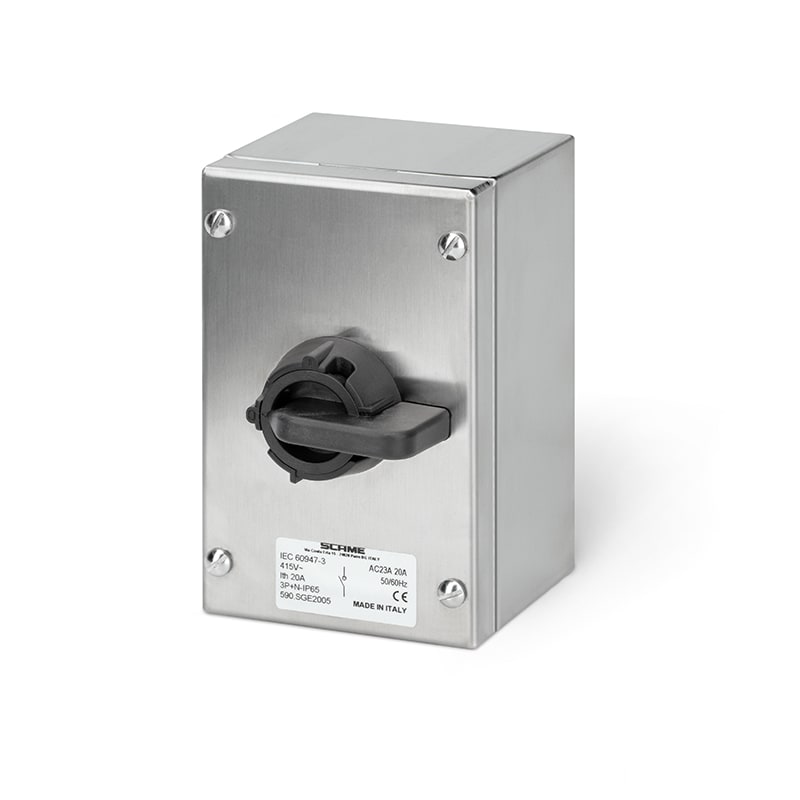SCAME PARRE SPA - SCA590.SGE2005.SN INT. DI MANOVRA/SEZ. 20A 3P+N LINK