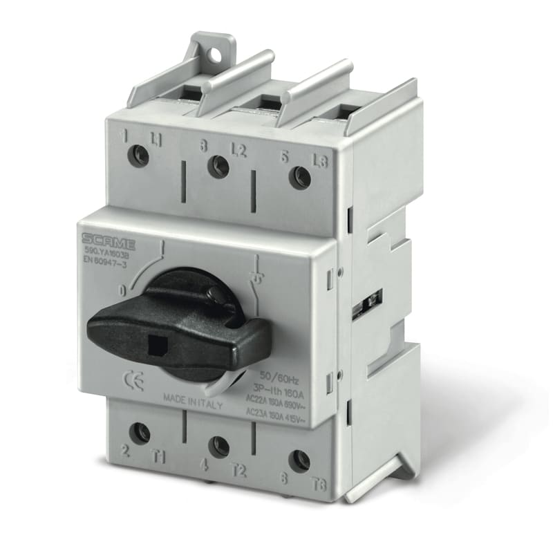 SCAME PARRE SPA - SCA590.YA1603B FRUTTO INTERRUTTORE 160A 3 POLI BOX
