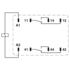 PHOENIX CONTACT - PHC2903667 REL-IR2/L-120AC/2X21 RELE SINGOLO