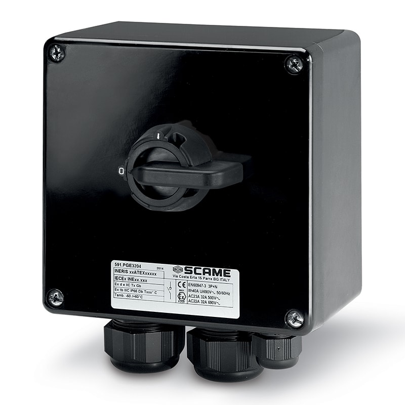 SCAME PARRE SPA - SCA591.PGE4004-A DISP. COM. GENERALE EX GD 3/4P 40A GRP