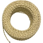 LE PROLUNGHE SAS - PRG5925/AV TRECCIA SETA 2x0.75 AVORIO MT. 100