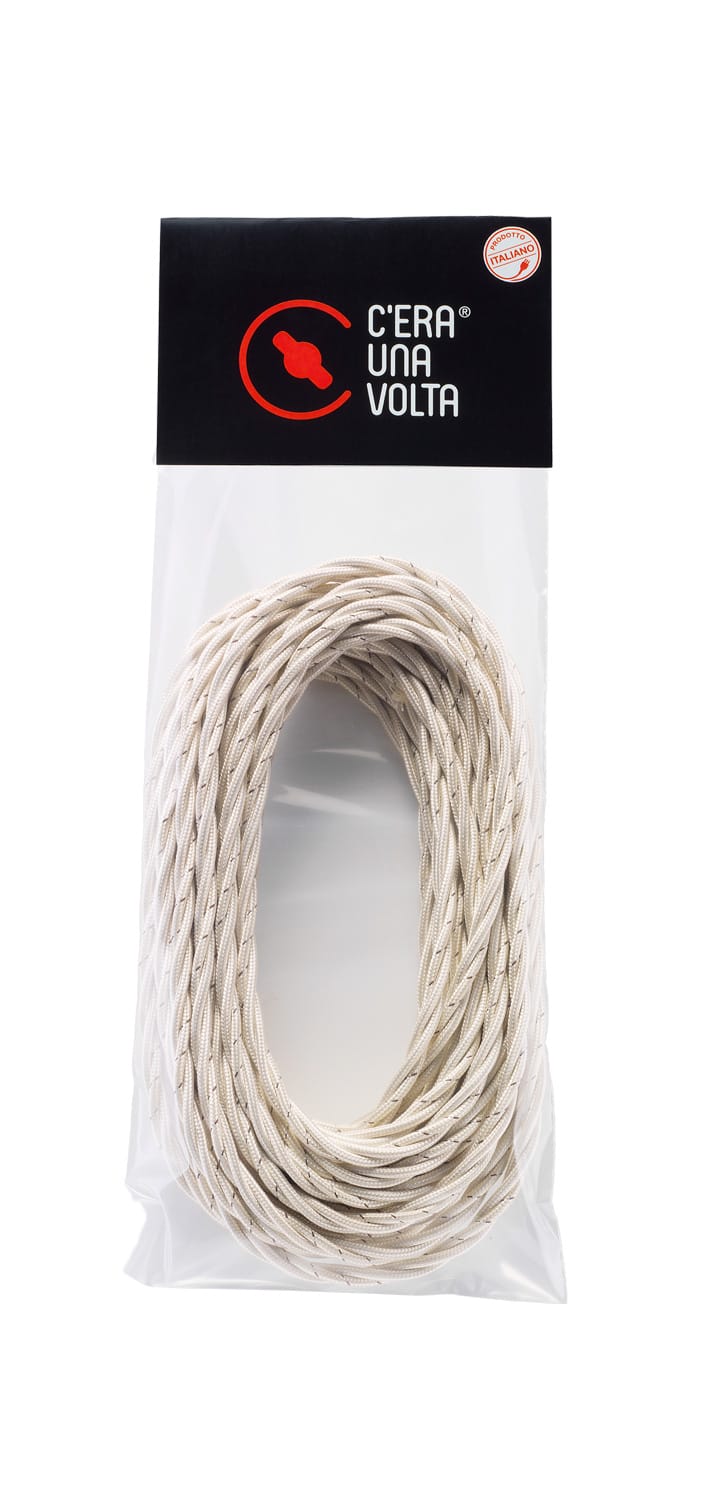 LE PROLUNGHE SAS - PRG5927/10-AV TRECCIA SETA 3G0.50 AVORIO MT. 10