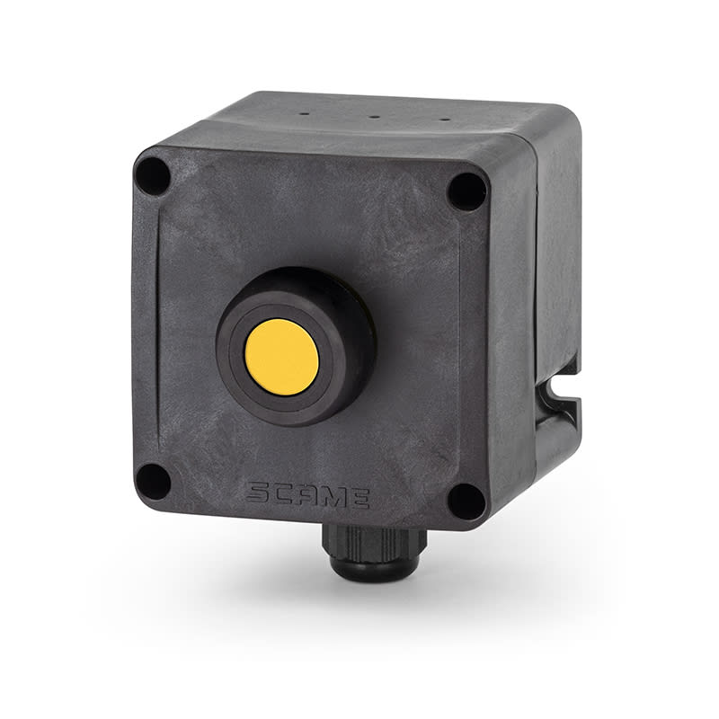 SCAME PARRE SPA - SCA593.111-1PBY CONTROL STATION EX 95x95x80mm