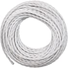LE PROLUNGHE SAS - PRG5932/T-BIANCA TRECCIA COTONE D/RIV 3G1 TUTTA BIANCA